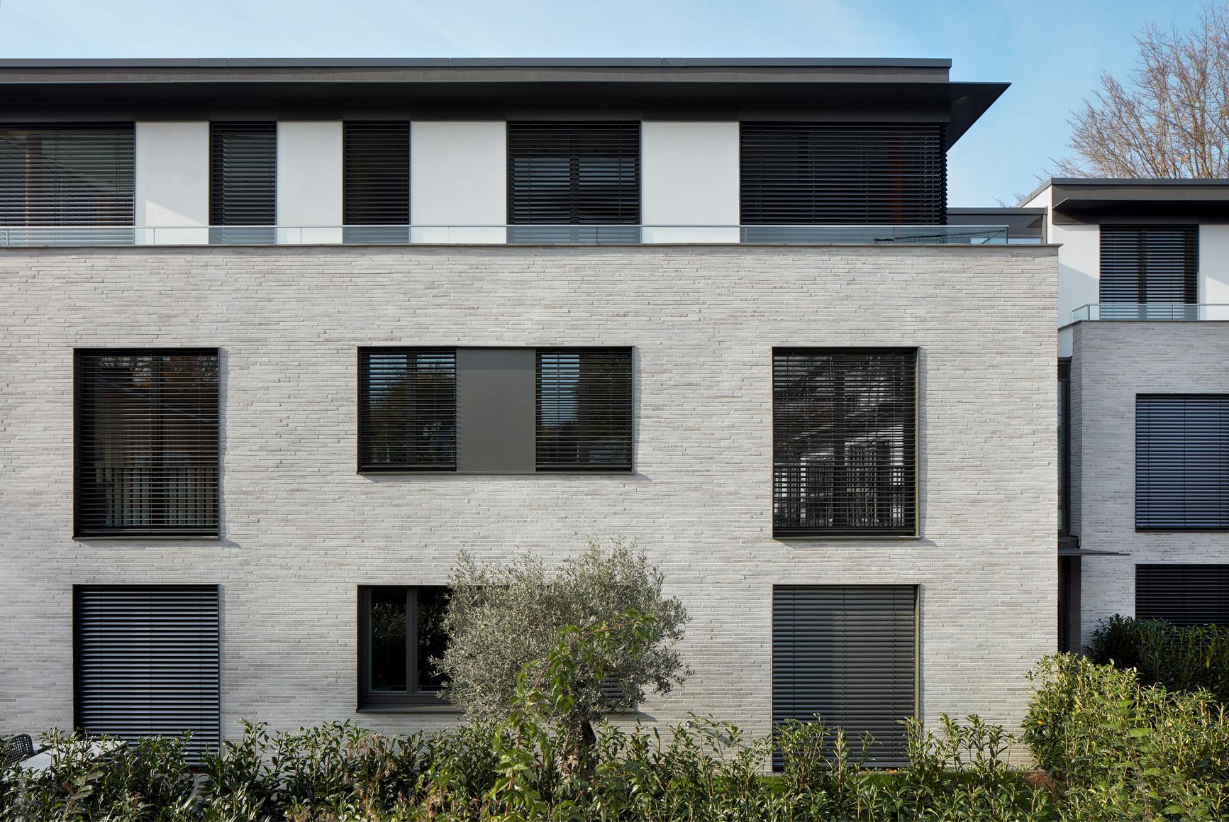 Vintage Grey brick slip residential project Vintage Grey brick slip residential project